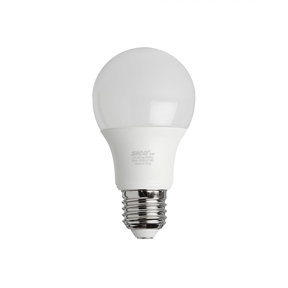 Lámpara LED regulable, 9W, casquillo E27, color BC